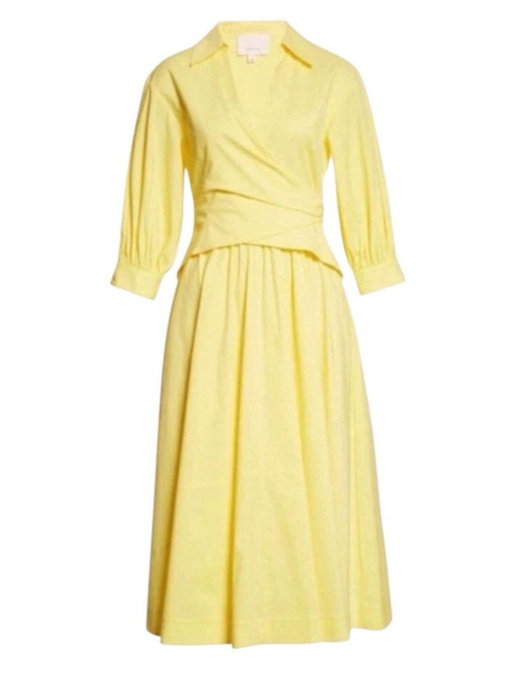 cinq a sept Camron Midi Dress, Dayglow, NWT